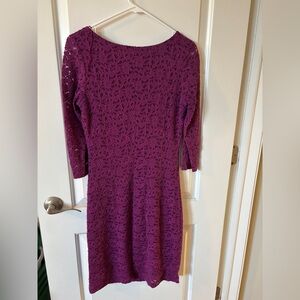MARINA Fuchsia Dress